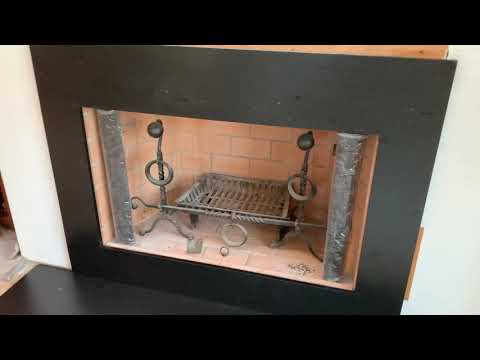 VALONGO BLACK™ Slate Fireplace Surround and Hearth