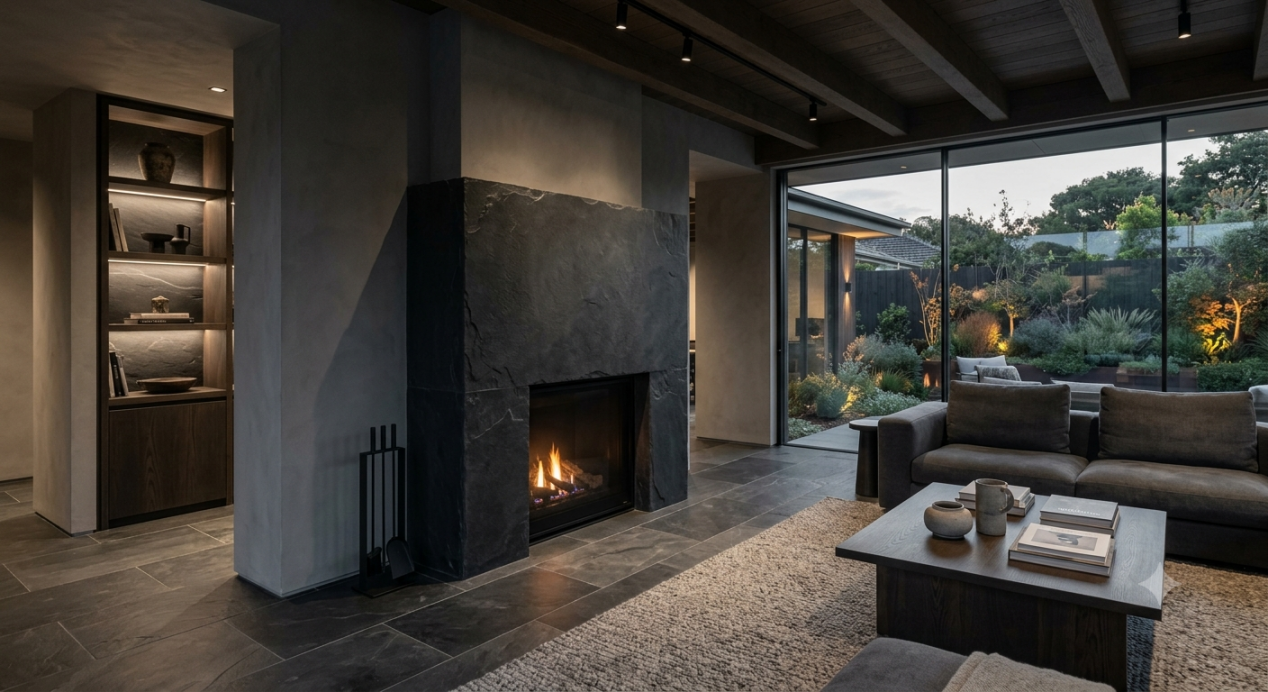 The Dark Side of Design Why Modern Architecture is Obsessed with This Midnight Stone