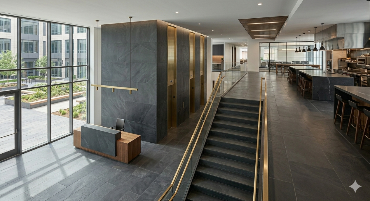 Elevating Commercial Excellence: The Strategic Superiority of VALONGO BLACK™ Slate